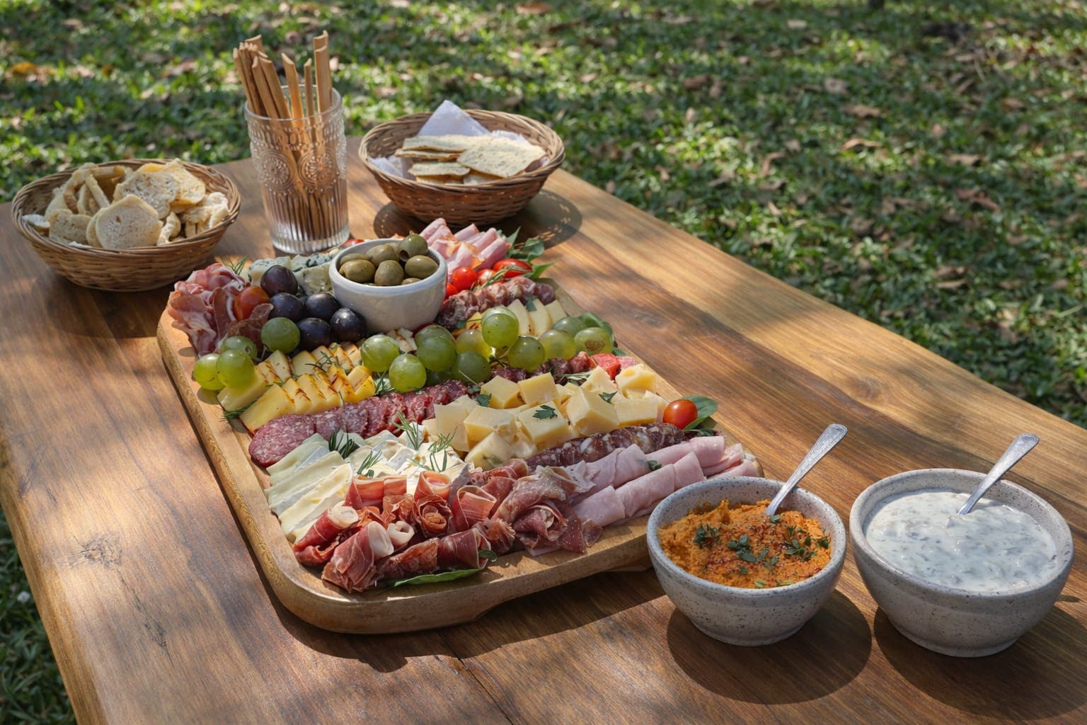 Mesa de campo "Umami" — Umami Bites Catering