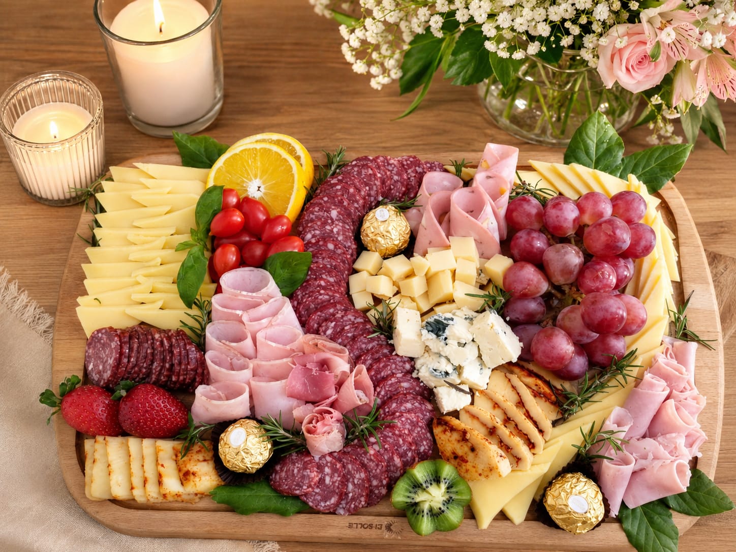 Picada Umami de autor con fiambres y quesos premium