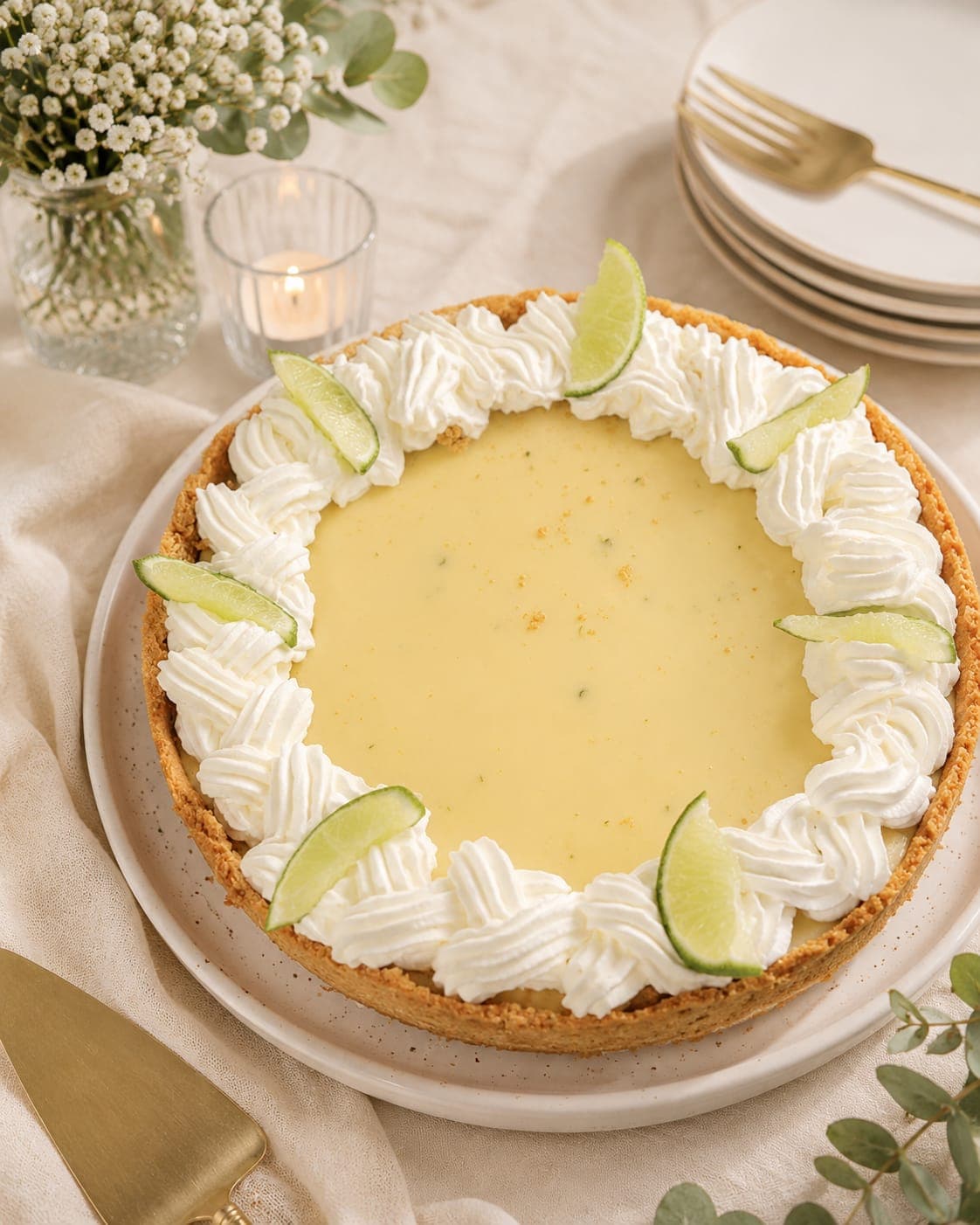 Key lime pie