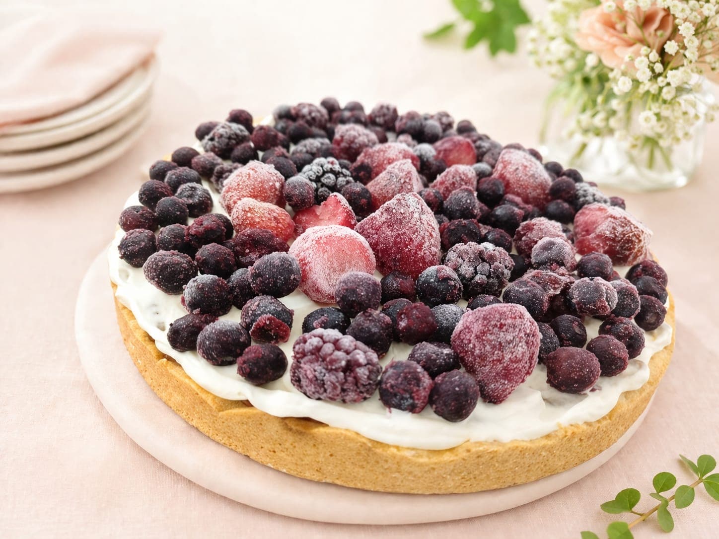 Torta de frutos rojos — Umami Bites Catering