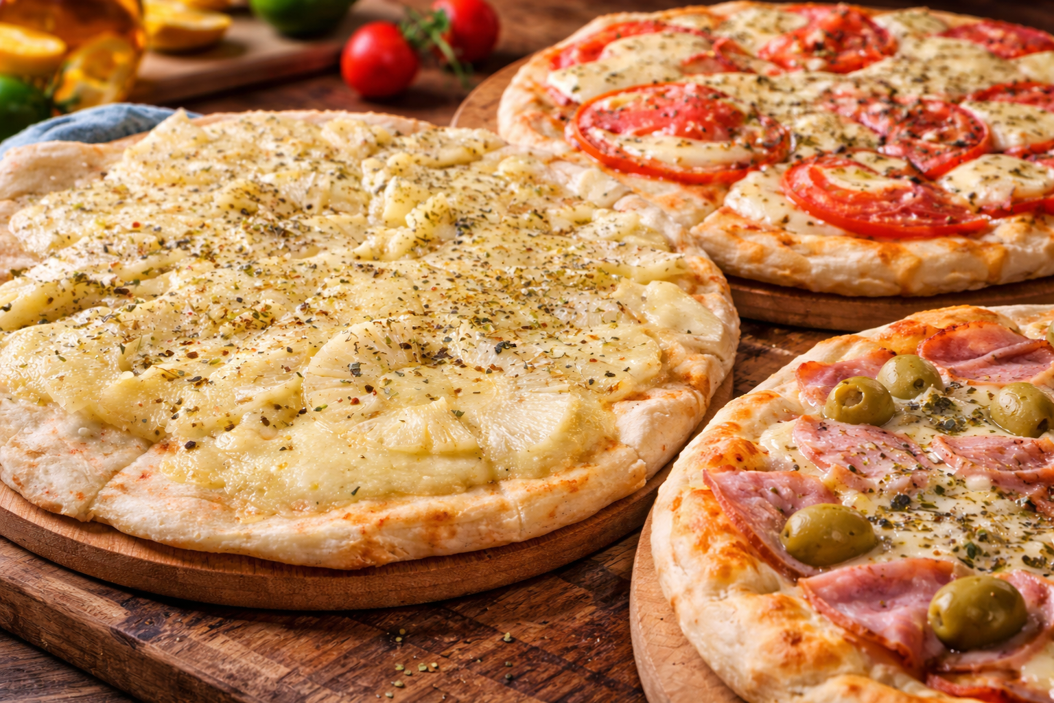 Menú "Pizza party"